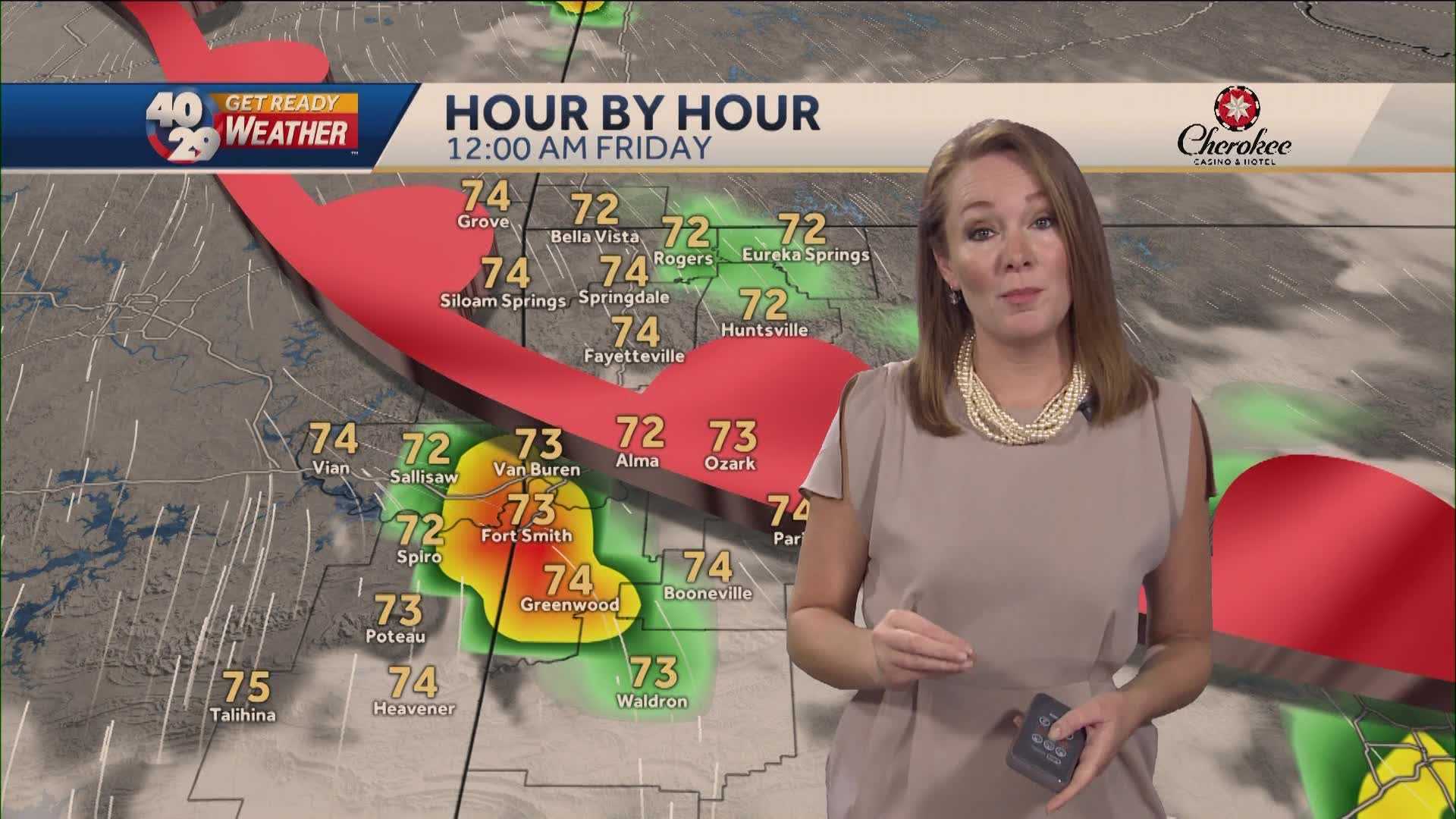 SEVERE WEATHER: Strong thunderstorms to start the day - Vimarsana News