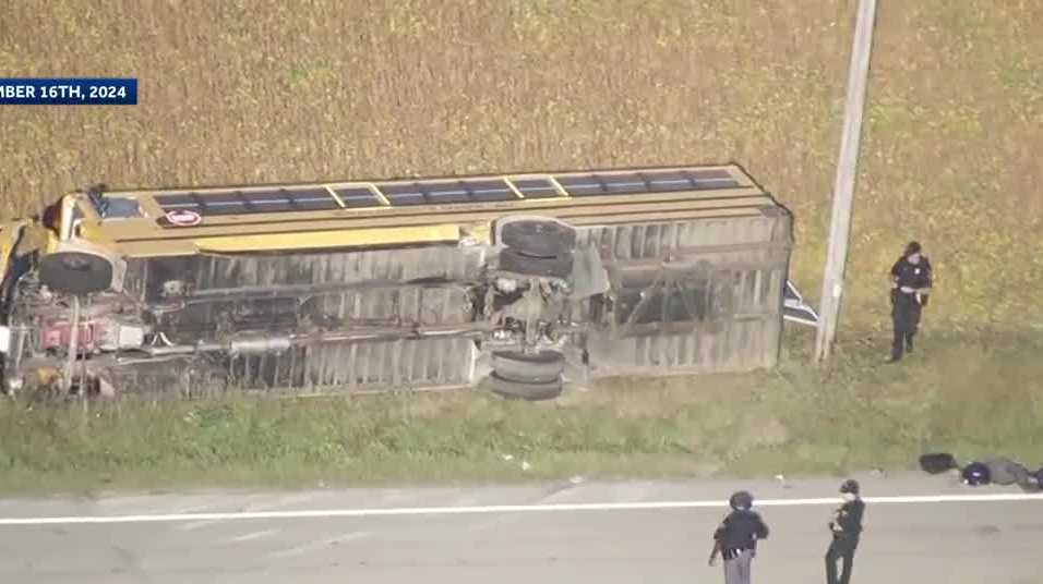 Bus rollover raises questions over intersection safety in Random Lake