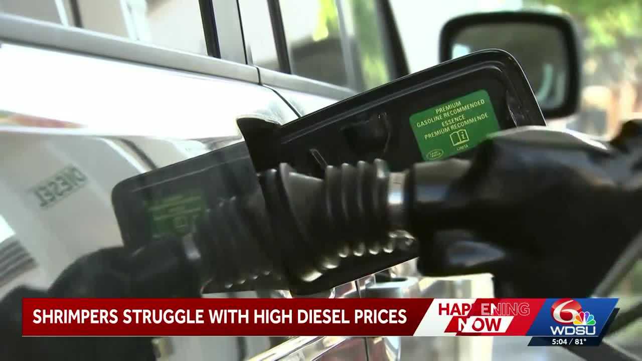 wdsu.com - Anum Siddiqui - Louisiana shrimpers fear for the future amid high diesel cost
