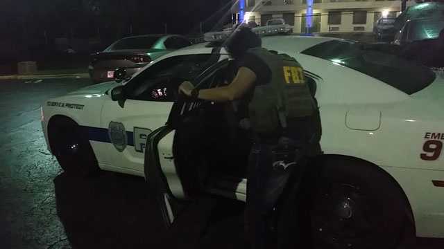 Raw Video: Child sex trafficking bust