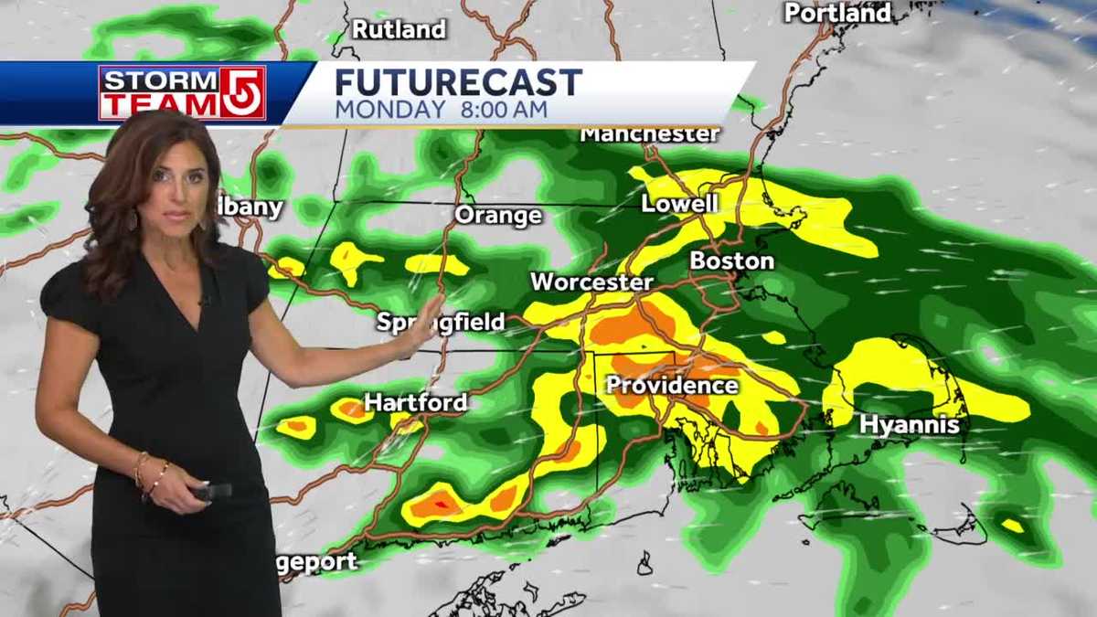 Video: Pockets of heavy rain for morning commute