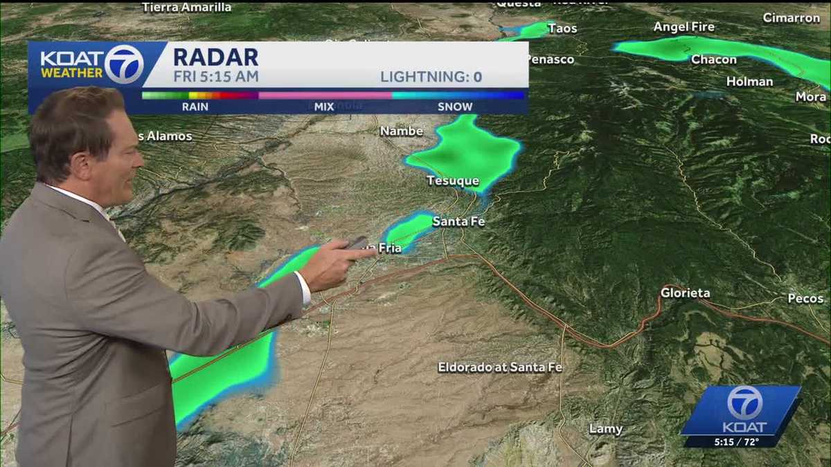Scattered showers hanging around this morning with more scattered storms expected later today.