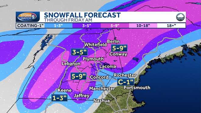 NH Weather: Dry sailing Wednesday, Thanksgiving storm ahead