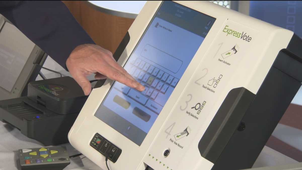 11 TV Hill: See how to use the new voting machines