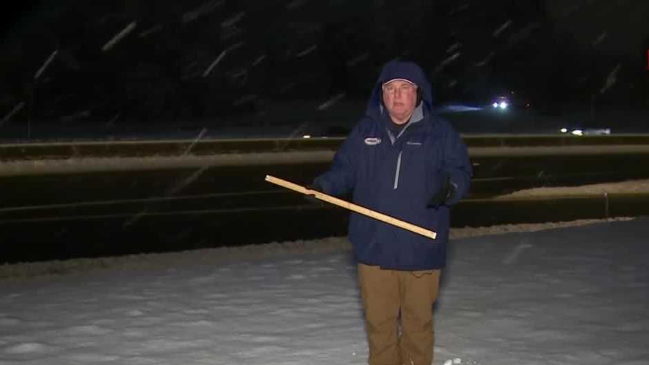 Concord, New Hampshire snow Several inches accumulate