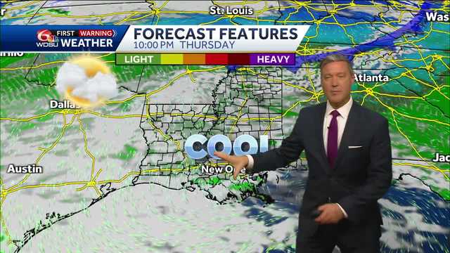 New Orleans weather forecast high temperature rain chances - Vimarsana News