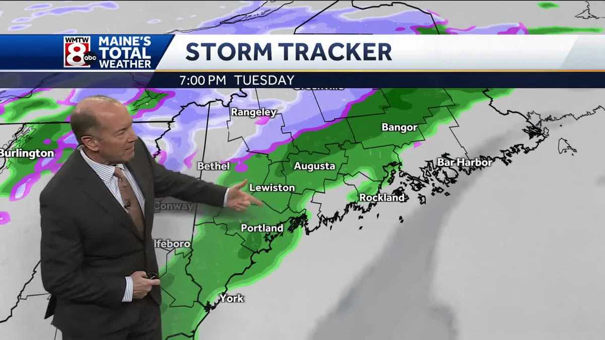 Passing showers this evening with sunshine returning Wednesday