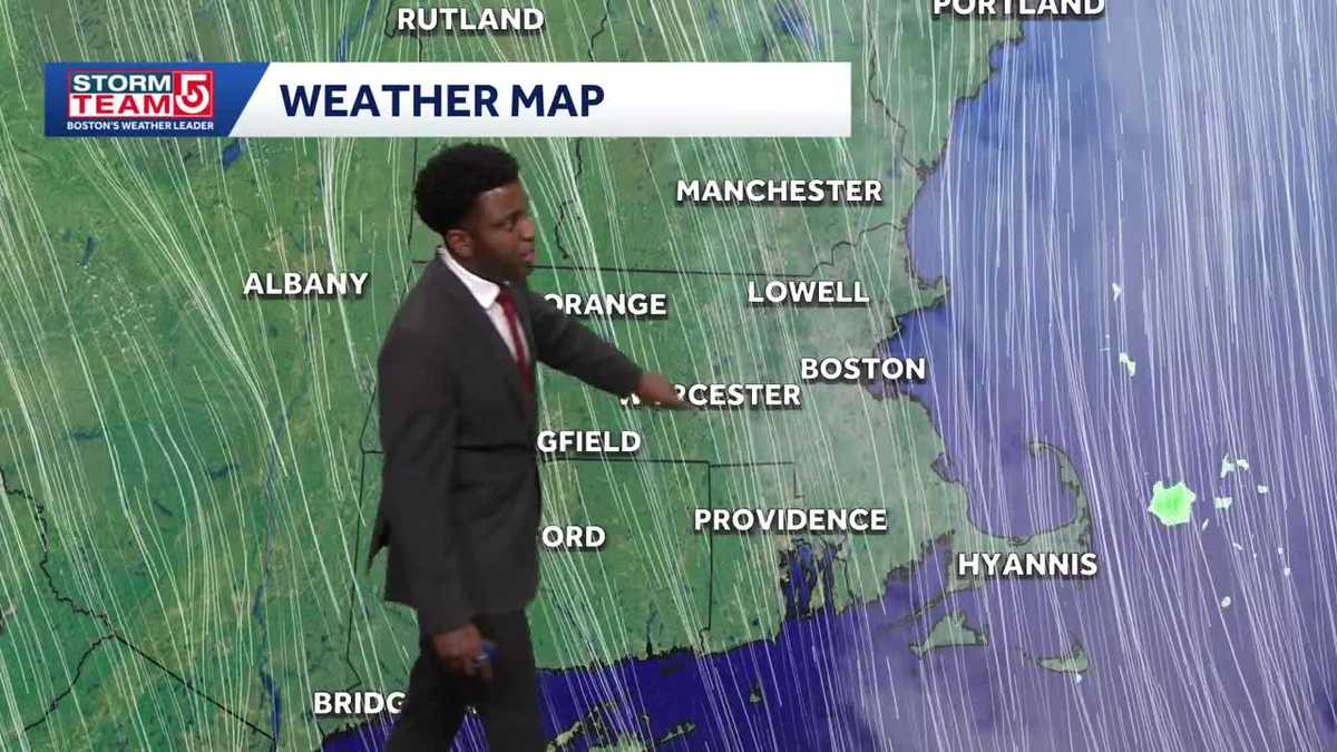 Video: Still breezy and cool with cloud cover