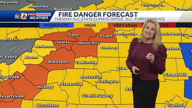 WATCH: A Warm Election Day, High Fire Danger Continues - Vimarsana News
