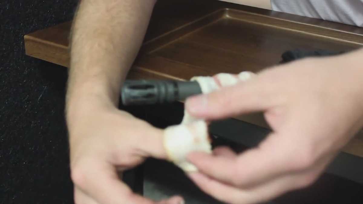 Bacon machine gun viral video shot in Central Iowa