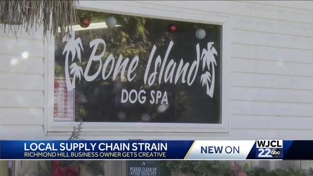 Bone Island Dog Spa feeling major impacts of supply chain crisis - Vimarsana News