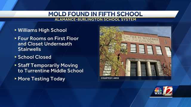 Mold found in a fifth Alamance-Burlington School - Vimarsana News