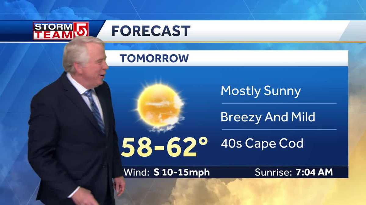 Video: Sunshine and 60s continue Tuesday