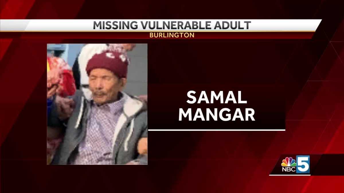 Missing Vulnerable Adult Found Safe 1263