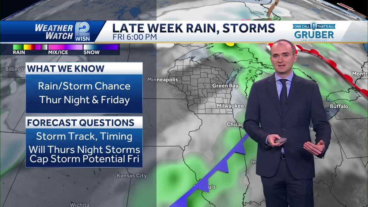 Weather: Cooler Wednesday in southeast Wisconsin