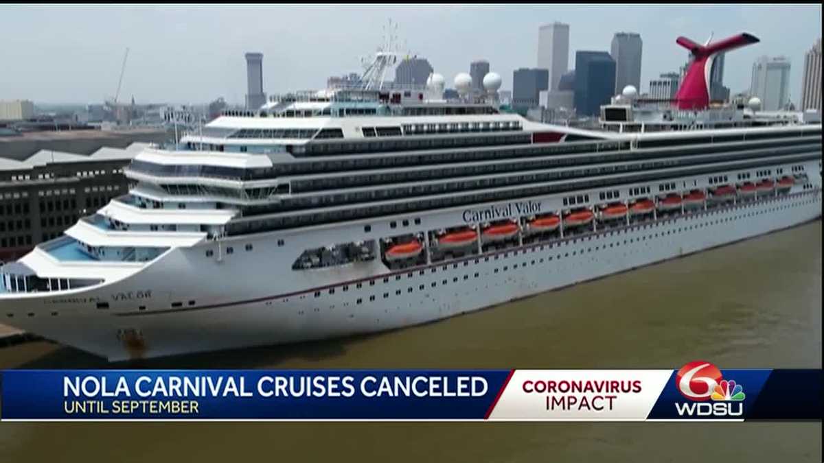 All Carnival Cruises set to sail out of New Orleans canceled for the summer
