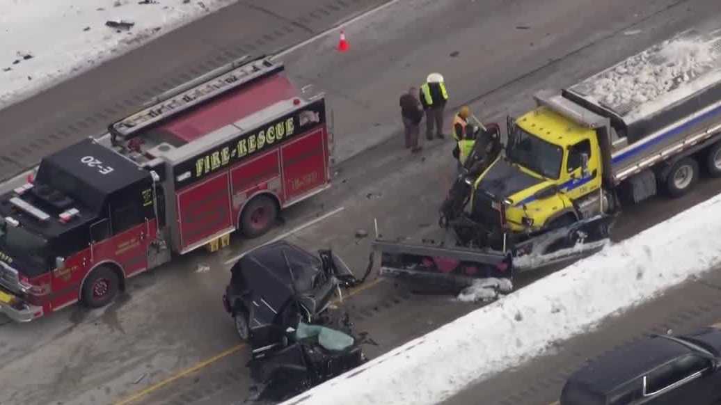WI State Patrol warns drivers after fatal snow plow vs. SUV crash