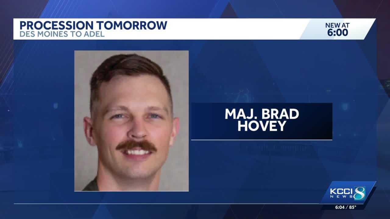 Iowa airman killed in B-52 crash to be honored with hometown procession