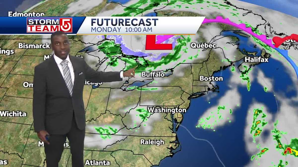 Video: Mostly sunny outlook with chance of spot showers