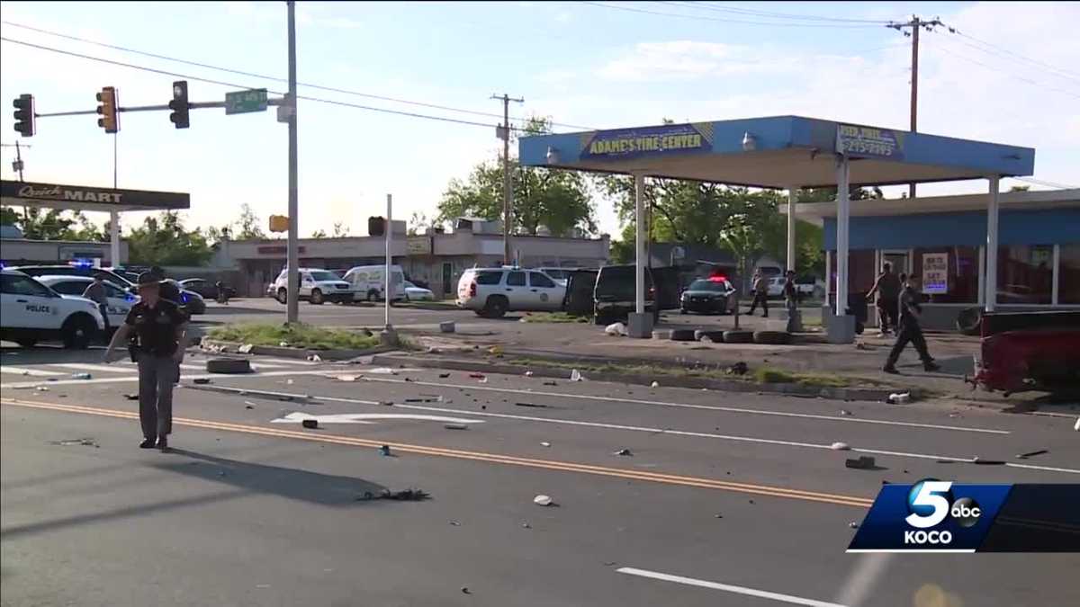 Man arrested after leading officers on multi-city chase in OKC metro - KOCO