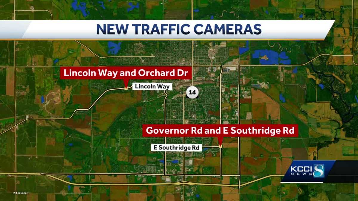 Iowa speed cameras Marshalltown activates new traffic cameras