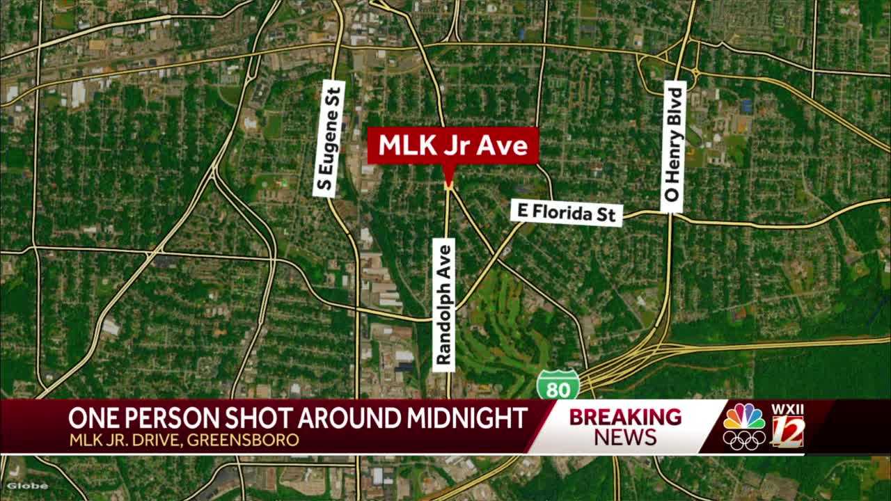 Greensboro: Police Investigate Shooting On MLK Jr. Drive