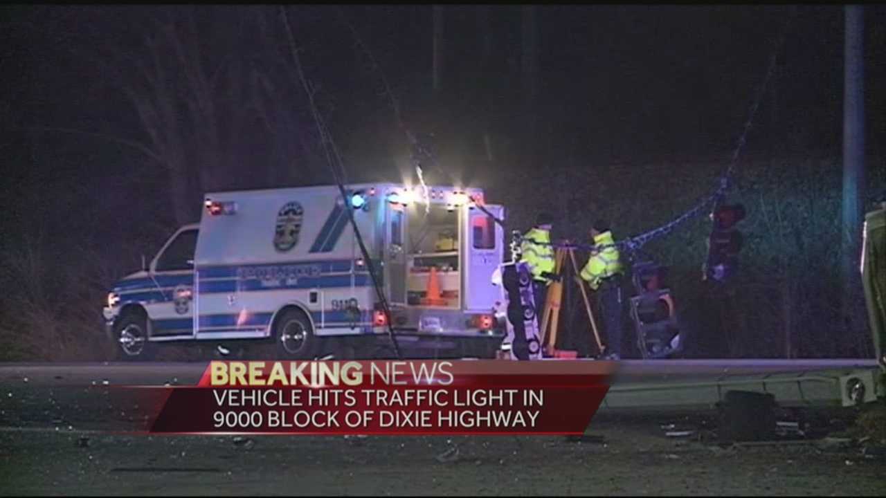 Police On Scene Of Fatal Accident On Dixie Highway