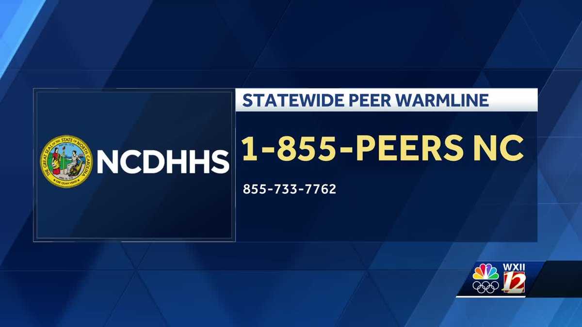 North Carolina launches Peer Warmline