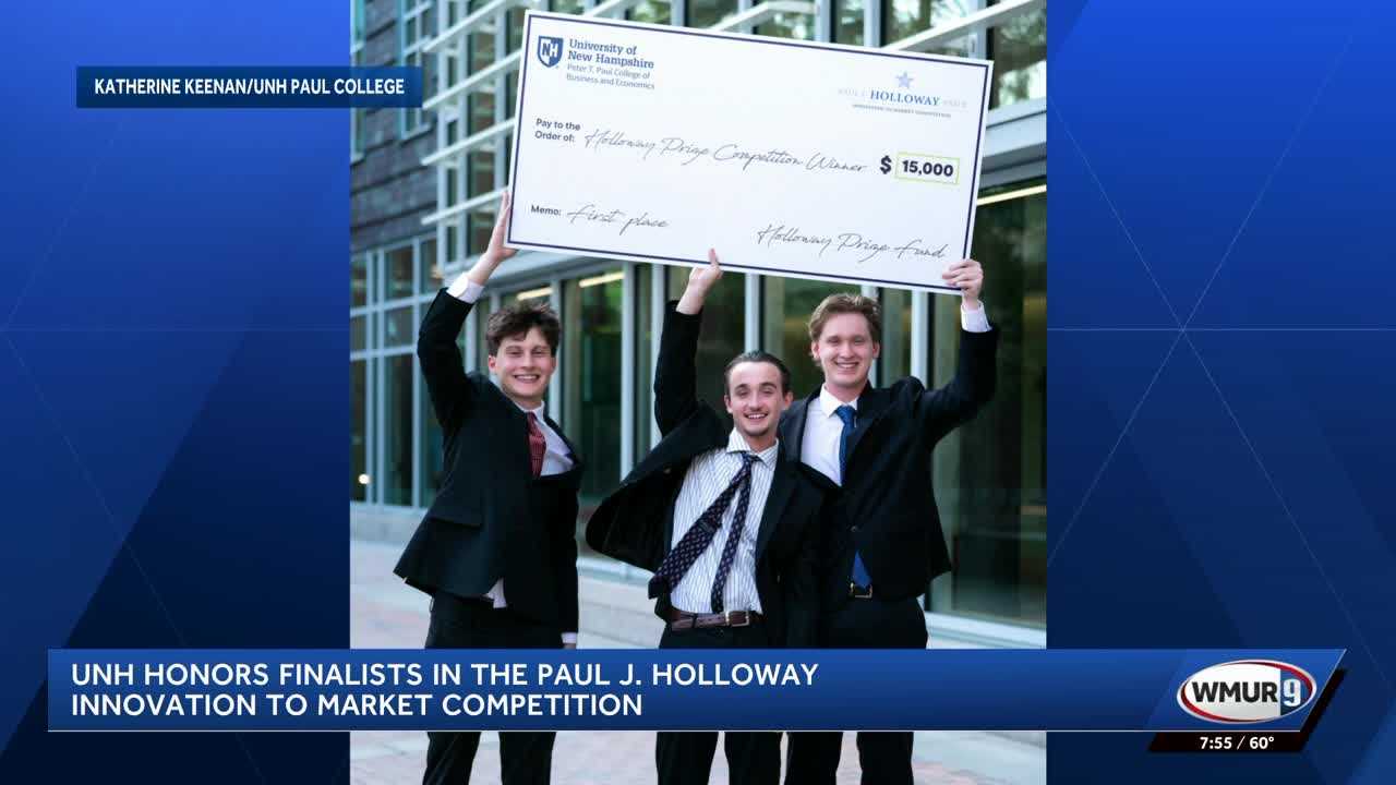 wmur.com - KC Downey - UNH team's virtual reality game studio wins $15,000 prize at innovation competition