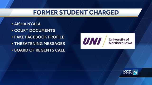 Northern Iowa alumna accused of threatening dean of students - Vimarsana News