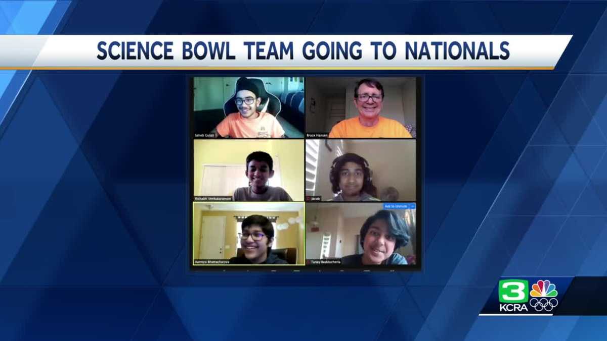 Science Bowl team from middle school in Carmichael heading to Nationals