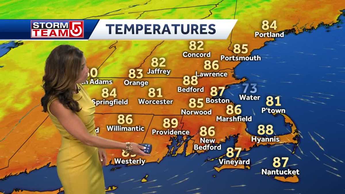 Video: Another near 90-degree day