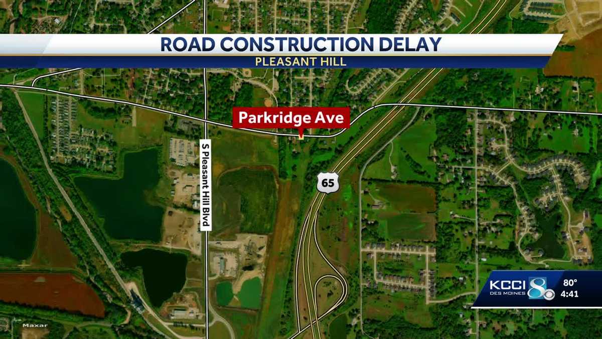 Road construction project delayed in Pleasant Hill