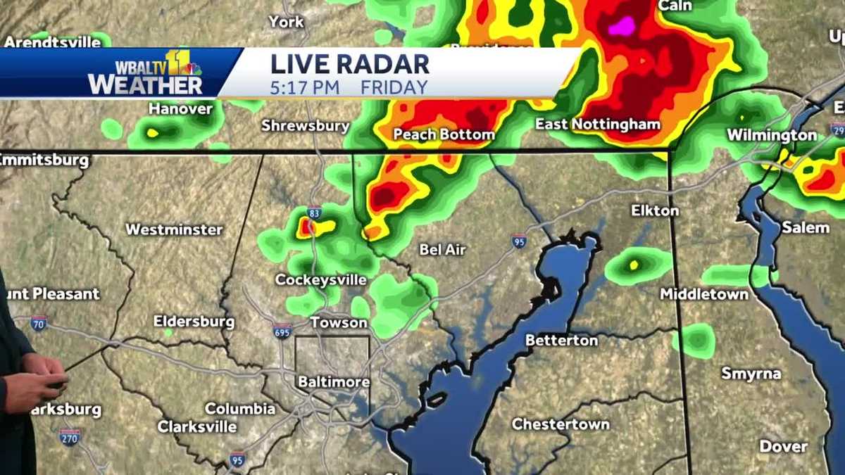 Storms overnight give way to sunny Saturday