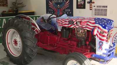 Iowan and his patriotic tractor to join Washington, DC, Independence Day paradewapt