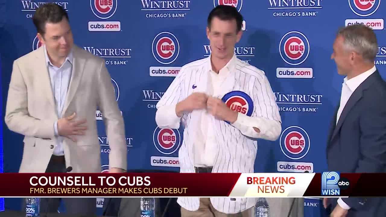 'Feels Good': Craig Counsell Officially Introduced As Chicago Cubs New ...