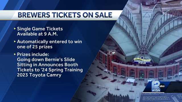 Milwaukee Brewers single game tickets go on sale - Vimarsana News