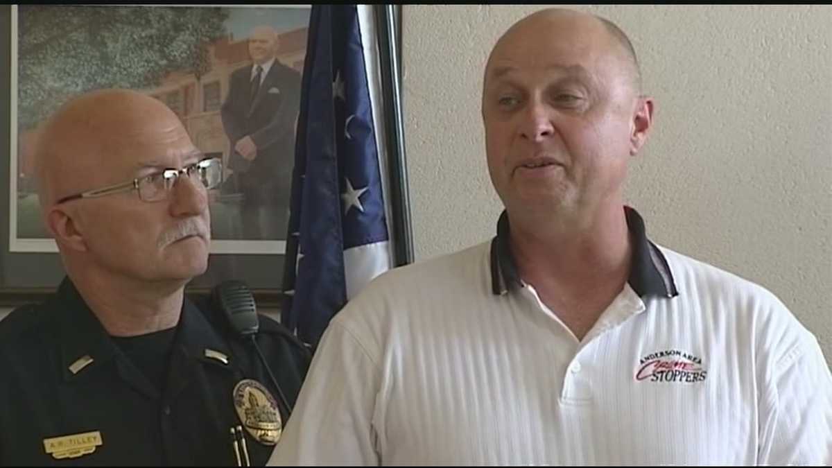 Crimestoppers honors Anderson Police Officer battling cancer