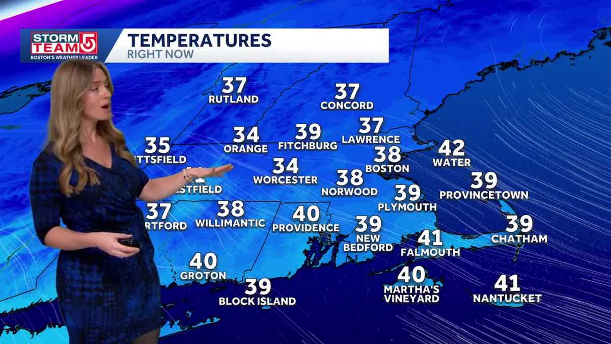 Video: Snow squalls possible this evening
