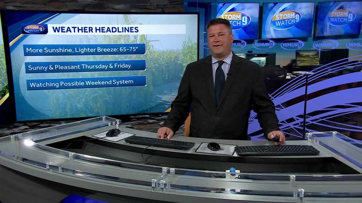 NH forecast video: Nice weather continues