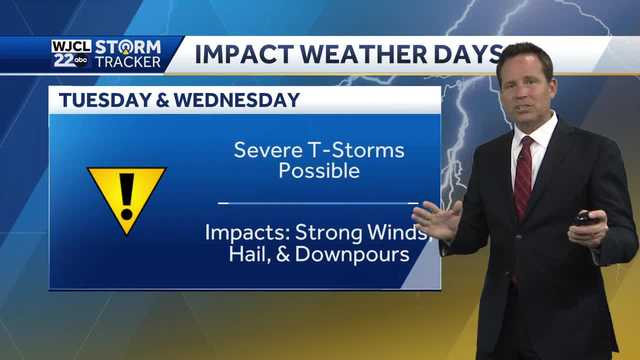 Savannah: Two Impact Weather Days Ahead, Severe Thunderstorms - Vimarsana News