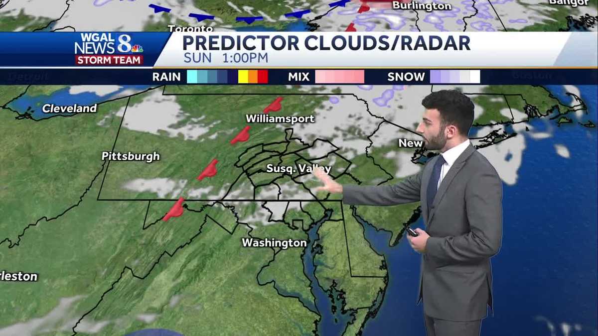 Breezy & mild Sunday, warmer temperatures to come this week across ...