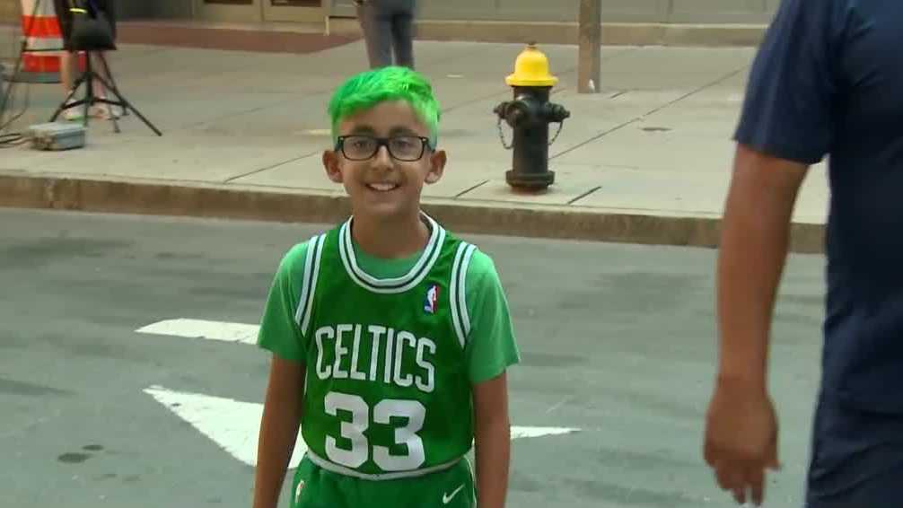 Celtics fans in Boston came out in full force for NBA Finals Game 5