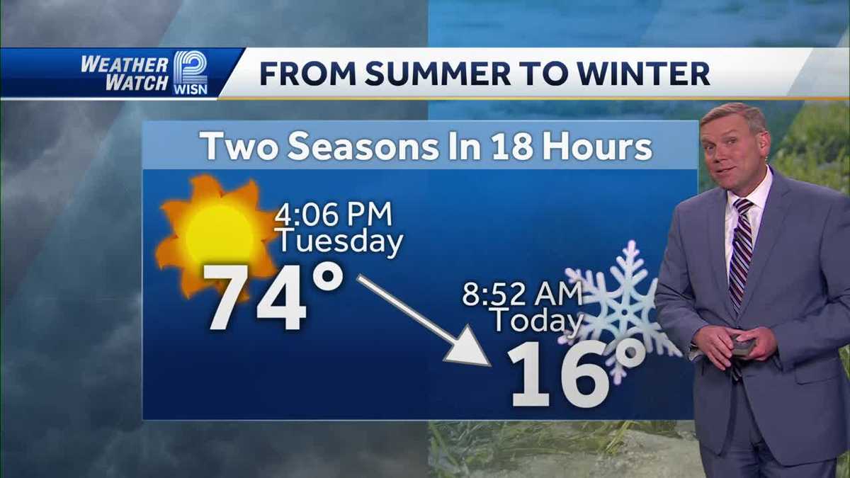 Weather: Massive Temperature Drop