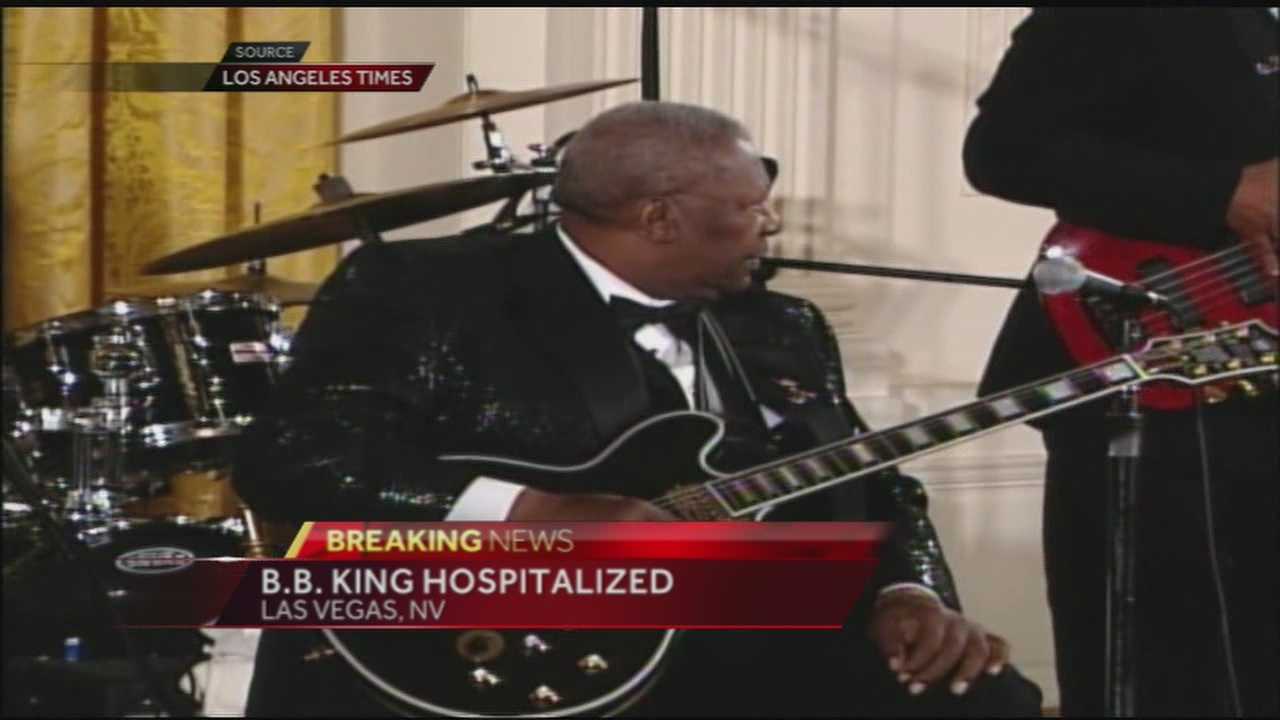 B.B. King Hospitalized