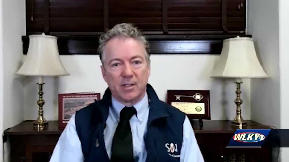 US Sen. Rand Paul talks cost of new wave of stimulus checks, potential run against Charles Booker