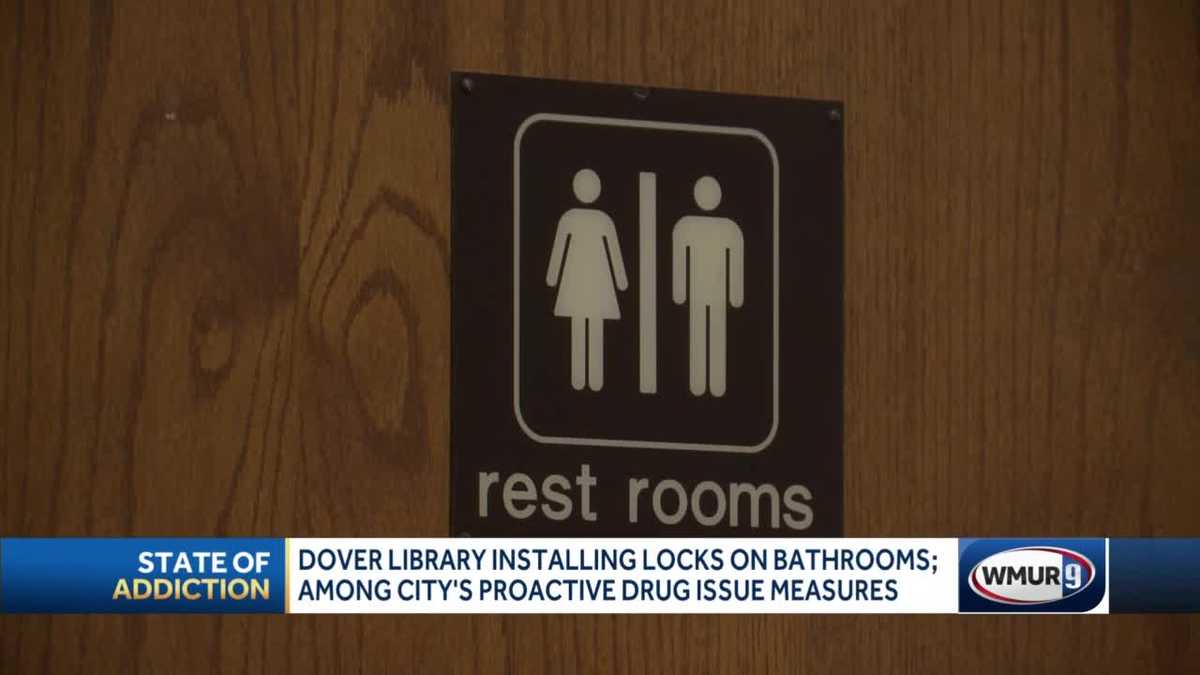 Dover library installing locks on bathrooms to try to prevent drug use