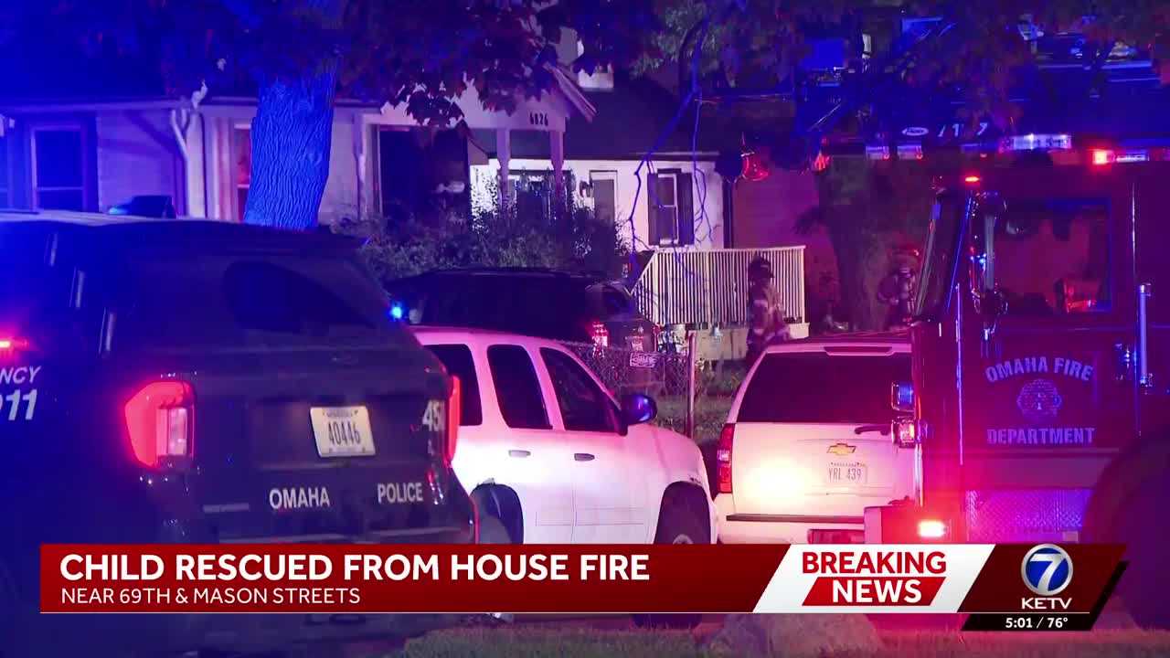 Child pulled from basement in early Tuesday house fire