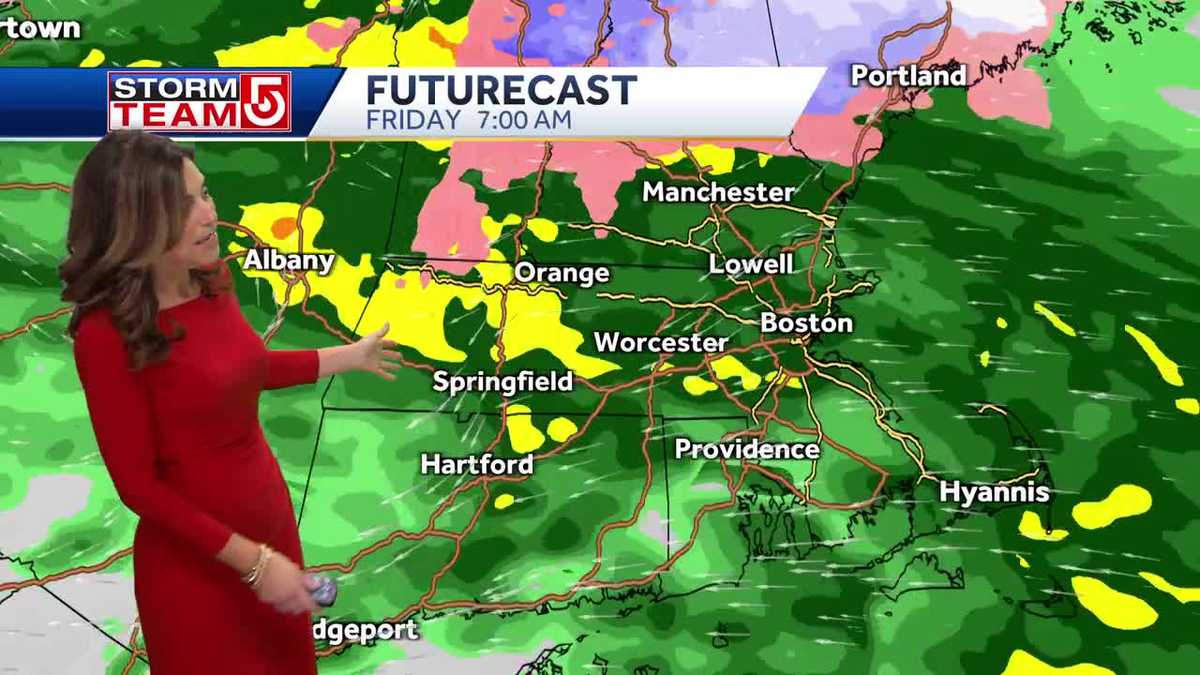 Video: Rainy Friday, more snow possible this weekend