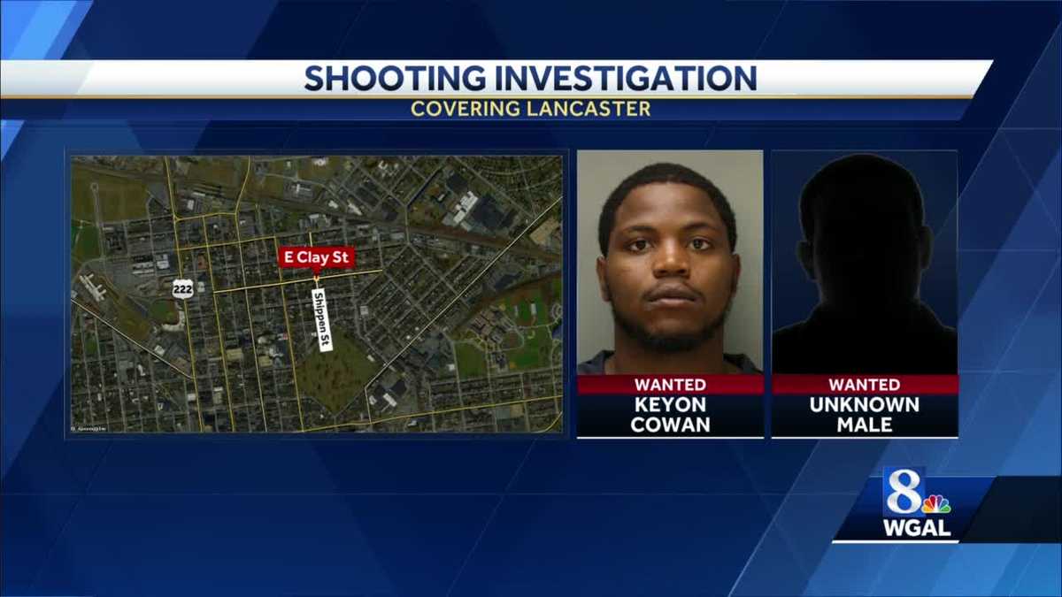 TWO MEN WANTED in Lancaster shooting